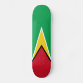 Flagge von Guyana Skateboard (Vorderseite)
