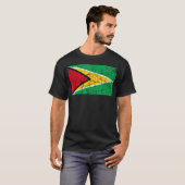 Flagge von Guyana T-Shirt (Vorne ganz)