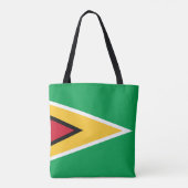 Flagge von Guyana Tasche (Rückseite)