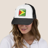 Flagge von Guyana Truckerkappe (Beispiel)