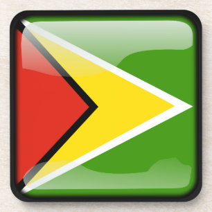 Flagge von Guyana Untersetzer