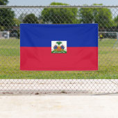 Flagge von Haiti Banner (Insitu)