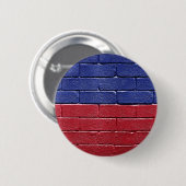 Flagge von Haiti Button (Vorne & Hinten)