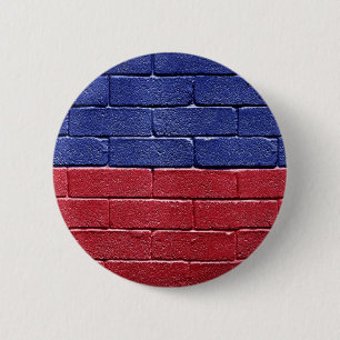 Flagge von Haiti Button