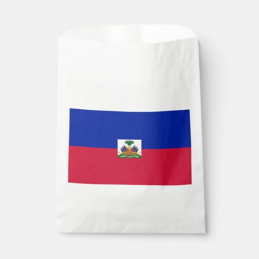 Flagge von Haiti Geschenktütchen (Vorderseite)
