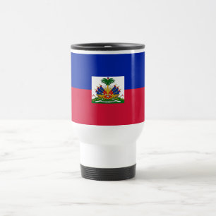 Flagge von Haiti Reisebecher