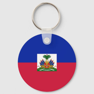 Flagge von Haiti Schlüsselanhänger