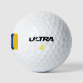 Flagge von Hamilton, Ontario Golf Balls Golfball (Logo)