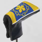 Flagge von Hamilton, Ontario Golf Head Cover Golf Headcover (3/4 Vorderseite)