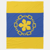 Flagge von Hamilton (Ontario, Kanada) Fleecedecke (Vorderseite)