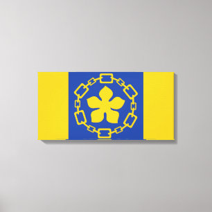 Flagge von Hamilton (Ontario, Kanada) Leinwanddruck