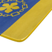 Flagge von Hamilton (Ontario, Kanada) Schneidebrett (Ecke)