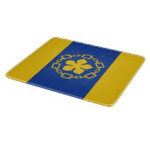 Flagge von Hamilton (Ontario, Kanada) Schneidebrett (Ecke)