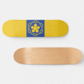Flagge von Hamilton (Ontario, Kanada) Skateboard (Horizontal)