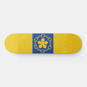 Flagge von Hamilton (Ontario, Kanada) Skateboard (Horizontal)