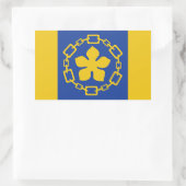 Flagge von Hamilton, Ontario Rechteckiger Aufkleber (Tasche)