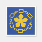 Flagge von Hamilton, Ontario Serviette (Vorderseite)