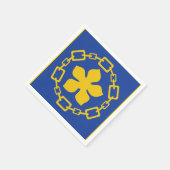 Flagge von Hamilton, Ontario Serviette (Ecke)