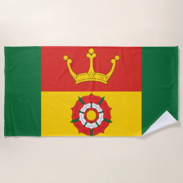 Flagge von Hampshire (Landkreis des Vereinigten Kö Strandtuch