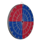 Flagge von Harenkarspel Dartscheibe (Vorderseite Links)