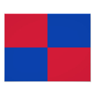 Flagge von Harenkarspel Fotodruck