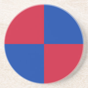Flagge von Harenkarspel Getränkeuntersetzer