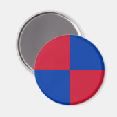 Flagge von Harenkarspel Magnet (Vorderseite/Rückseite)
