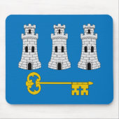 Flagge von Havanna, Kuba-Maus-Pad Mousepad (Vorne)