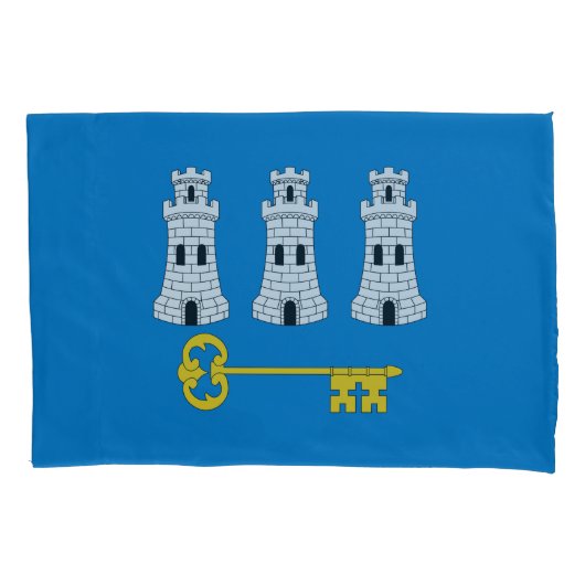Flagge von Havanna, Kuba-Pillowcase Kissenbezug (Vorderseite)