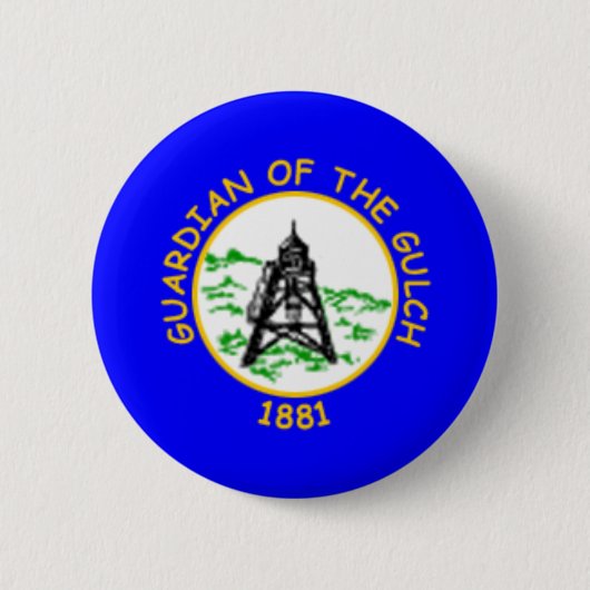 Flagge von Helena, Montana Button (Vorderseite)
