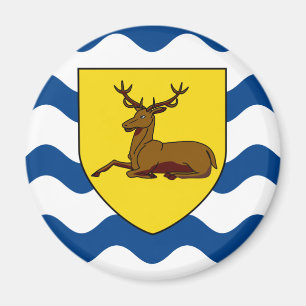 Flagge von Hertfordshire Magnet