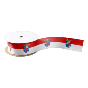 Flagge von Hesse Satin Ribbon Satinband