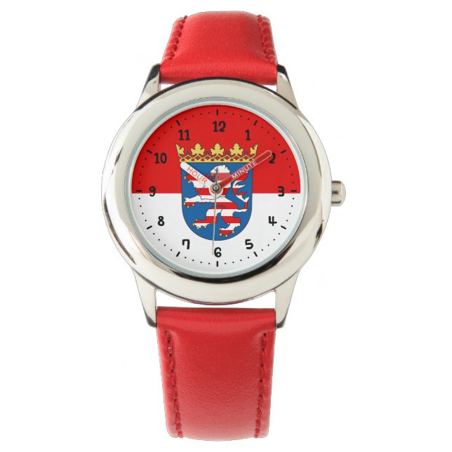 Flagge von Hesse Watch Armbanduhr (Vorderseite)
