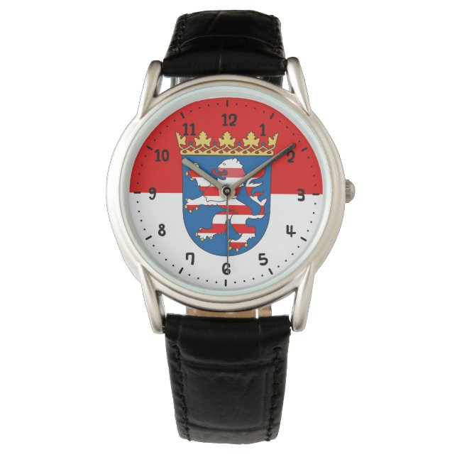 Flagge von Hesse Watch Armbanduhr (Vorderseite)