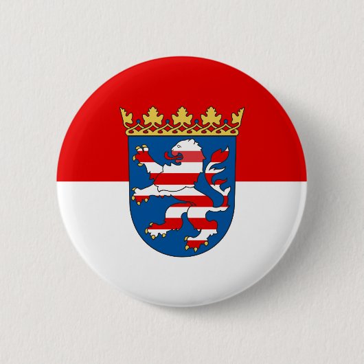 Flagge von Hessen Anstecknadel (Vorderseite)