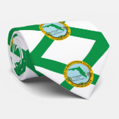 Flagge von Hollywood, Florida Krawatte (Gerollt)