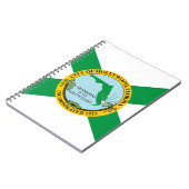 Flagge von Hollywood, Florida Notizblock (Linke Seite)