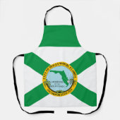 Flagge von Hollywood, Florida Schürze (Vorderseite)