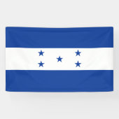Flagge von Honduras Banner (Horizontal)