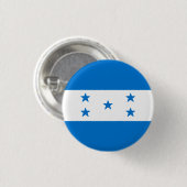 Flagge von Honduras Button (Vorne & Hinten)