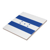 Flagge von Honduras Fliese (Seite)