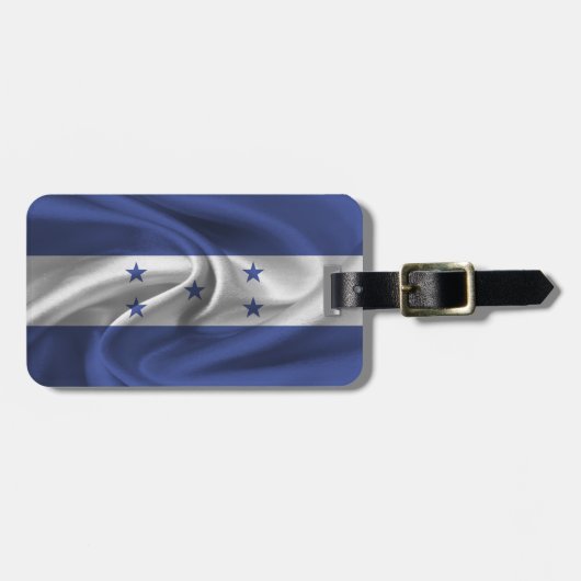 Flagge von Honduras Gepäckanhänger (Vorderseite horizontal)