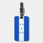 Flagge von Honduras Gepäckanhänger (Vorderseite vertikal)