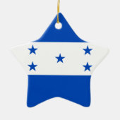 Flagge von Honduras Keramikornament (Vorne)