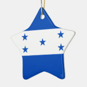 Flagge von Honduras Keramikornament (Links)