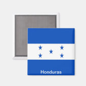 Flagge von Honduras Magnet (Vorderseite/Rückseite)