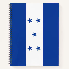 Flagge von Honduras Notizblock