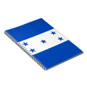 Flagge von Honduras Notizblock (Rechte Seite)