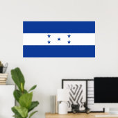 Flagge von Honduras Poster (Heimbüro)