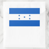 Flagge von Honduras Rechteckiger Aufkleber (Tasche)